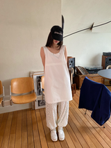 ♡メイド♡ フローラル レッグウォーマーパンツ