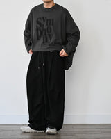 NCB シンフォニーオーバーサイズロングスリーブTシャツ