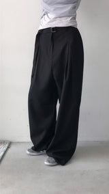stock low pintuck wide sl belt set