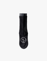 DOUBLE CUFF SOCKS BLACK