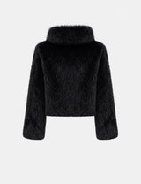 Vera Triple Buckle Fur Jacket