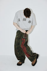 ヴィンテージペイズリーTシャツ (Ashed-gray)