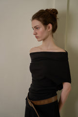 Comfort flare skirt_black