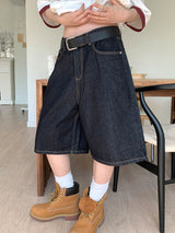 RAW BERMUDA JEANS