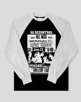 Poster Color Block Raglan Long Sleeve