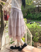 Taming Lace Midi Skirt
