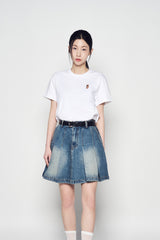 25SS ウィメンズデニム デニススカート ブルー