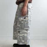 Wanderer cargo bermuda pants / Stone camo