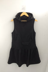 Pocket Flare Hooded Dress