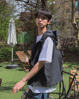Lowell String Hooded Vest