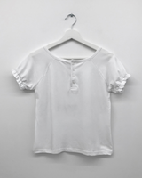Bubble frill T-shirt (3color)