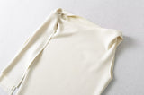 Daphne Asymmetric Ribbon Top