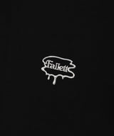 SILVER BRUSH LOGO SHORT SLEEVE BLACK