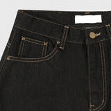 Ducks embroidery carpenter denim pants -1C