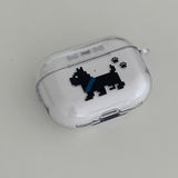 my puppy (black) airpods case 