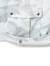 TOUGH BEAR CAMO HALF PANTS (LIGHT GREY)