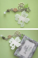 ✧Forever lucky clover keyring✧