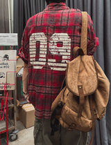 [LAN ARCHIVE] Suede Utility Backpack