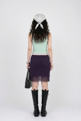 EDGY STUDDED BLACK SHOULDER BAG