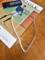 VENTIQUE Surgical Fake Pearl Half Necklace