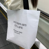 OOCL レタリングショルダーバッグ [Mandarinetree only / made]