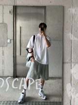 Moseley Bermuda Pintuck Shorts