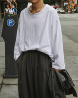 BSTUDIOS_30's LOOSE NECK TEE
