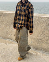 Retro Air Oversized Fit Check Shirt