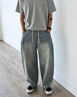 GJ THIN CURVE DENIM PANTS