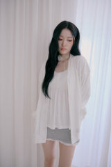 Love letter cardigan (White)