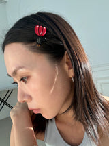  Mini tulip hair pin (5color)