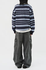 Tora Open Striped Knit (3color)