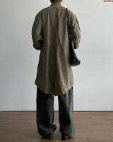 Vent High Neck Fishtail Jacket