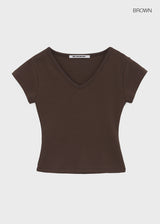 [B-BASIC] Standard Short Sleeve V-Neck Tee (2 SIZE)