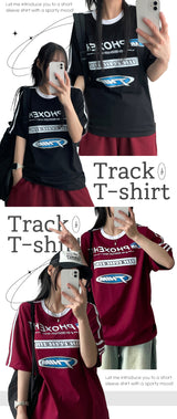 Dor カラートラック半袖Tシャツ