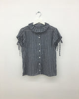 Low string check shirt (2color)