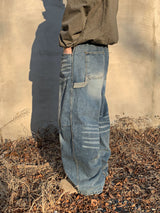  Mile Wash Carpenter Banded Denim