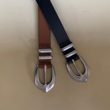 LMN Lauren 25 mm Cowhide Western Belt (3 colors)