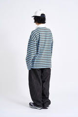 Eddy slub point denim pants