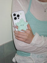 Green apple candy button tok, Mag safe