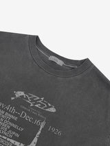 Bow Pigment Short Sleeve T-shirt