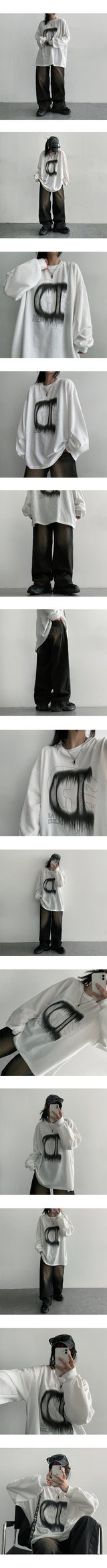 Duran Graphic Oversized Fit Sweatshirt (3 colors)