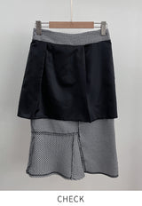 Arnel Unbalanced Slit Mermaid Skirt