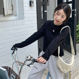 ステッチラインクロップTシャツ