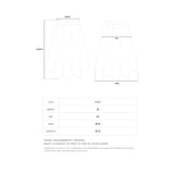 Balloon Midi Skirt (CHARCOAL)