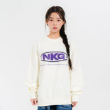 OVAL LOGO SWEATSHIRTS-IVORY