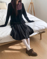 Baer Vintage Check Collar T-Shirt