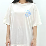 PEANUT STAIN - ノット スリーピング ウルフ  アイボリー オーバーサイズド Tシャツ