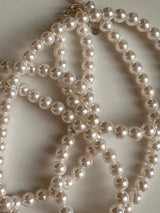 [92.5silver] 3way long pearl necklace