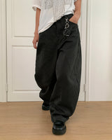Z-Jet Stripe Rivet Balloon Fit Long Pants
